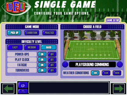 Backyard Football 2002 Microsoft Windows PC CD-PC Gamez USA