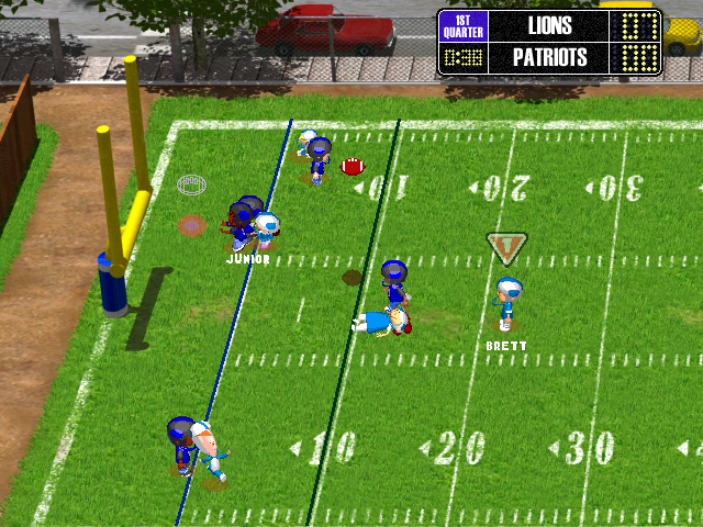Backyard Football 2002 Microsoft Windows PC CD-PC Gamez USA
