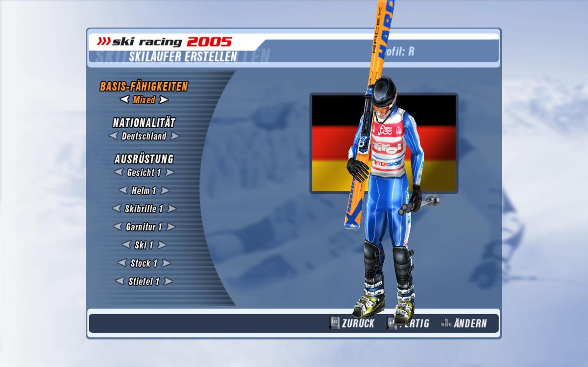 Ski Racing 2005 Featuring Hermann Maier Microsoft Windows PC CD-PC Gamez USA