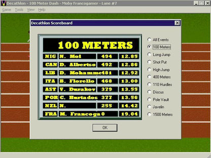Caitlyn Jenner's World Class Decathlon Microsoft Windows PC CD-PC Gamez USA