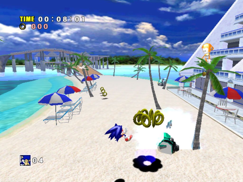 Sonic Adventure DX Disc 1-2 Microsoft Windows PC CD-PC Gamez USA