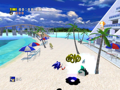 Sonic Adventure DX Disc 1-2 Microsoft Windows PC CD-PC Gamez USA