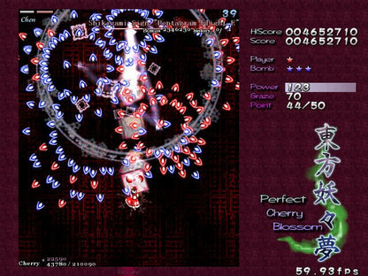 Perfect Cherry Blossom Microsoft Windows PC CD-PC Gamez USA
