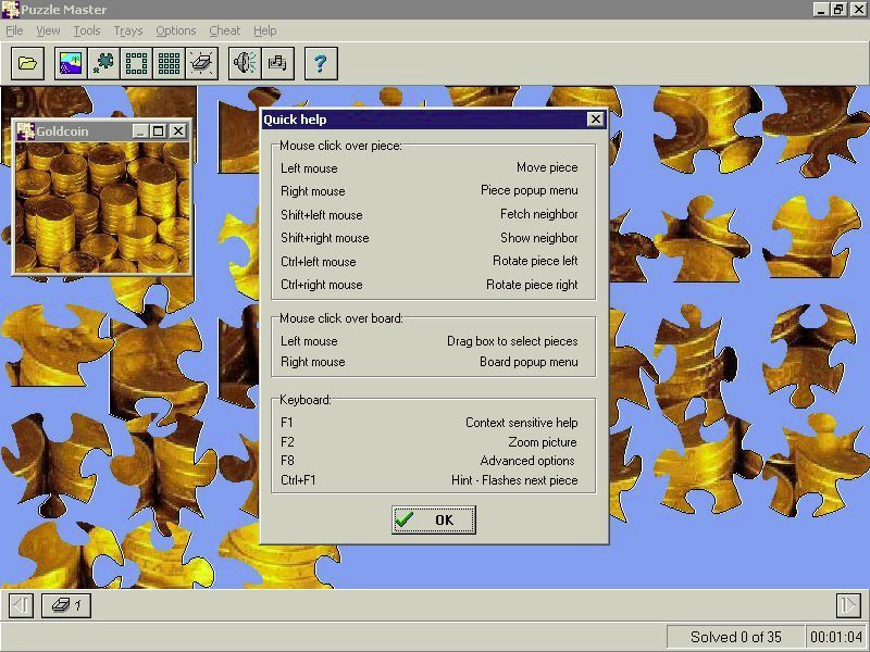 Puzzle Master Microsoft Windows PC CD-PC Gamez USA