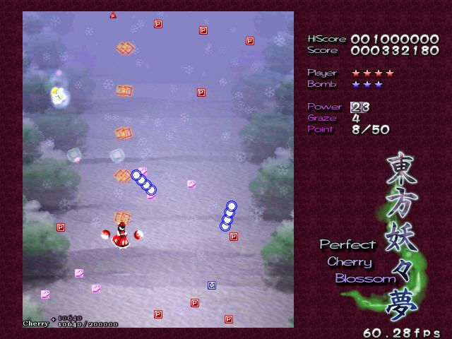 Perfect Cherry Blossom Microsoft Windows PC CD-PC Gamez USA