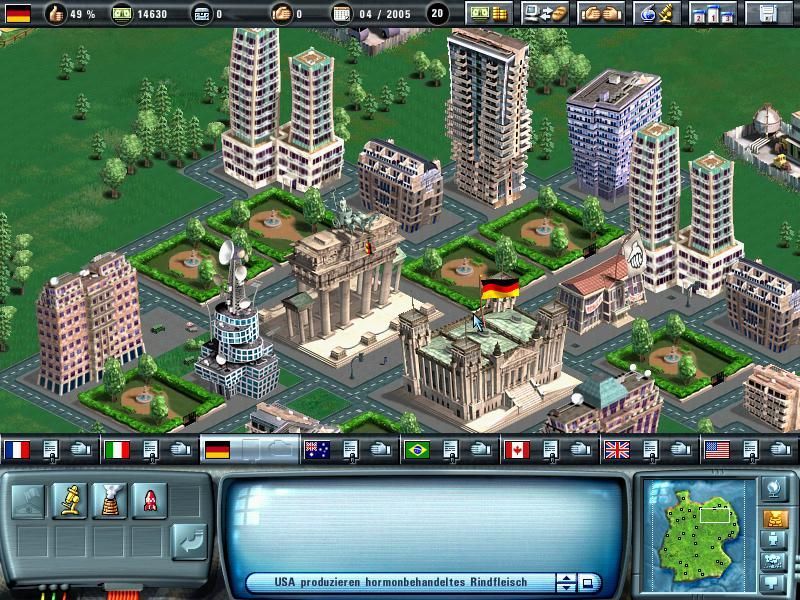 Political Tycoon Microsoft Windows PC CD-PC Gamez USA