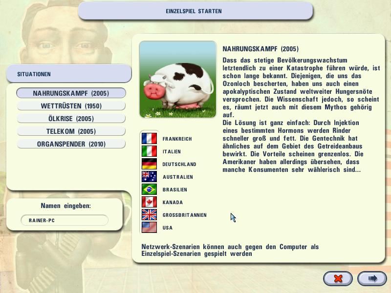 Political Tycoon Microsoft Windows PC CD-PC Gamez USA