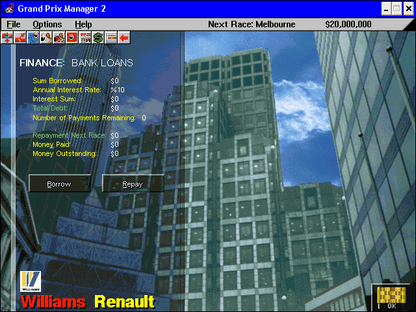Grand Prix Manager 2 Microsoft Windows PC CD-PC Gamez USA