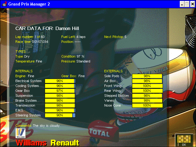 Grand Prix Manager 2 Microsoft Windows PC CD-PC Gamez USA
