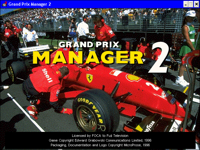 Grand Prix Manager 2 Microsoft Windows PC CD-PC Gamez USA