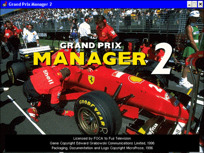 Grand Prix Manager 2 Microsoft Windows PC CD-PC Gamez USA