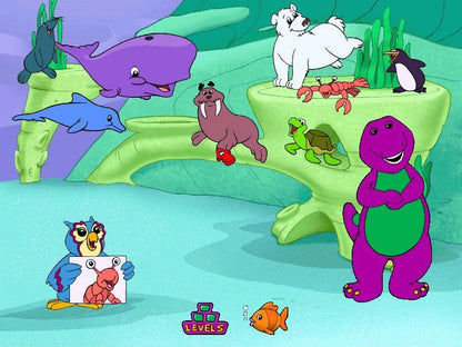 BARNEY UNDER THE SEA Microsoft Windows PC CD-PC Gamez USA