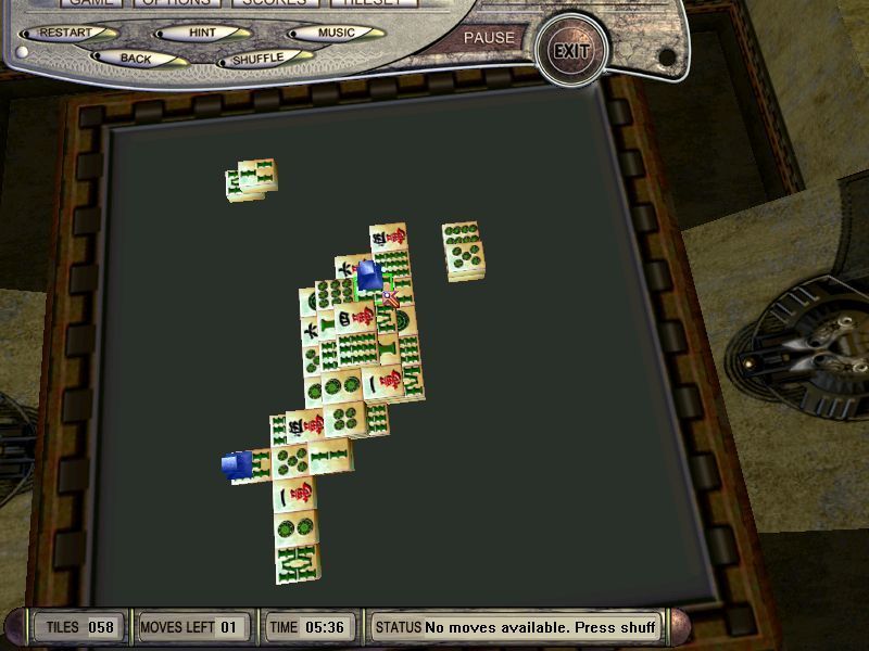 3D Mahjong Microsoft Windows PC CD-PC Gamez USA