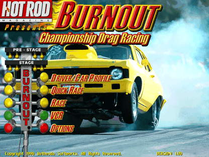 Burnout Championship Drag Racing Microsoft Windows PC CD-PC Gamez USA