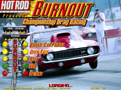 Burnout Championship Drag Racing Microsoft Windows PC CD-PC Gamez USA