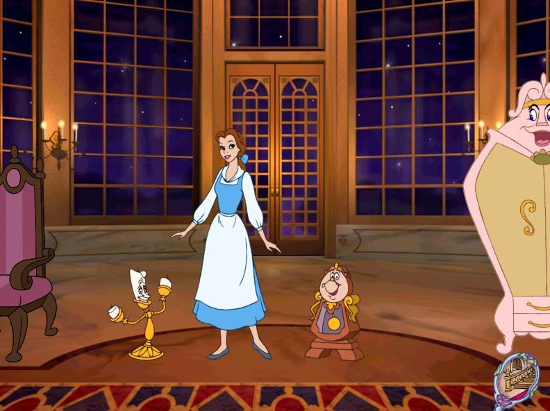 Disney's Beauty and the Beast - Magical Ballroom Microsoft Windows PC CD-PC Gamez USA