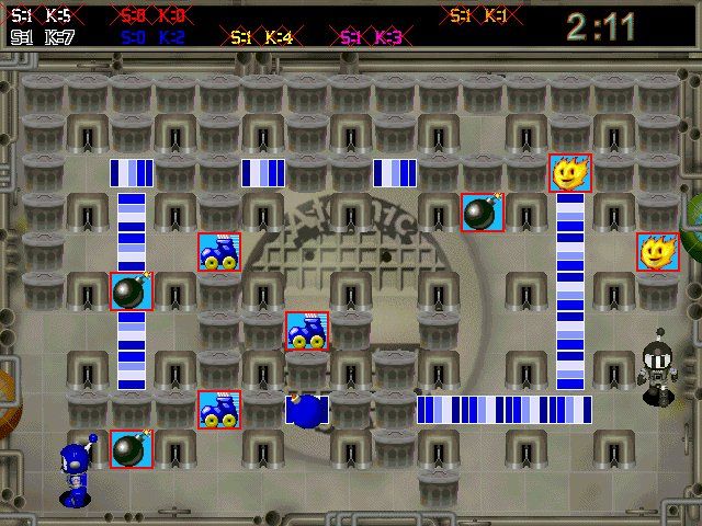 Atomic Bomberman Microsoft Windows PC CD-PC Gamez USA