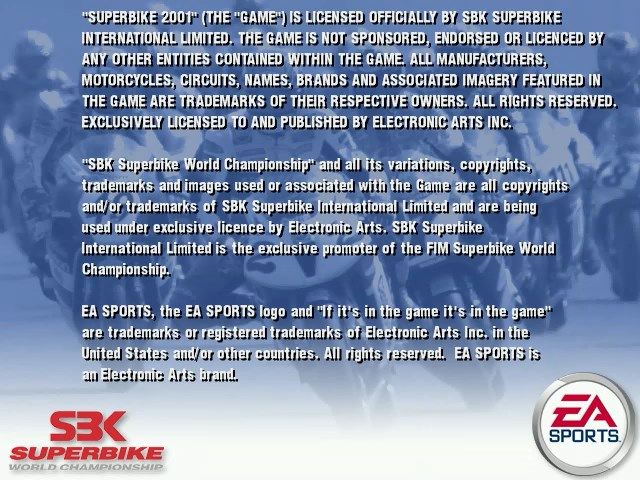 Superbikes 2001 Microsoft Windows PC CD-PC Gamez USA