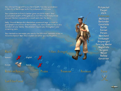 Sid Meier's Pirates Live the Life Disc 1-2 Microsoft Windows PC CD-PC Gamez USA