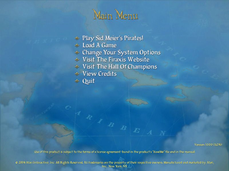 Sid Meier's Pirates Live the Life Disc 1-2 Microsoft Windows PC CD-PC Gamez USA