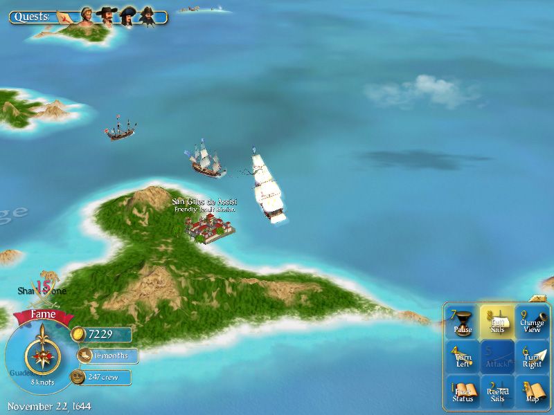 Sid Meier's Pirates Live the Life Disc 1-2 Microsoft Windows PC CD-PC Gamez USA