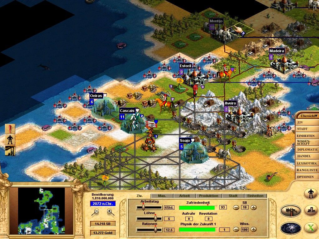 Civilization Call To Power Microsoft Windows PC CD-PC Gamez USA