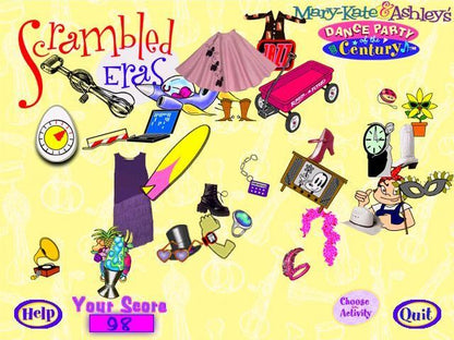 Mary Kate Ashley's DANCE PARTY of the century Microsoft Windows PC CD-PC Gamez USA