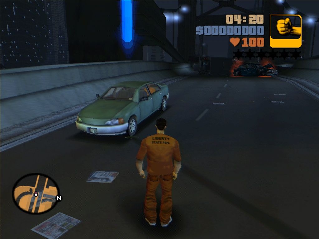 Grand Theft Auto III GTA 3 2001 Microsoft Windows PC CD Rockstar DMA-PC Gamez USA