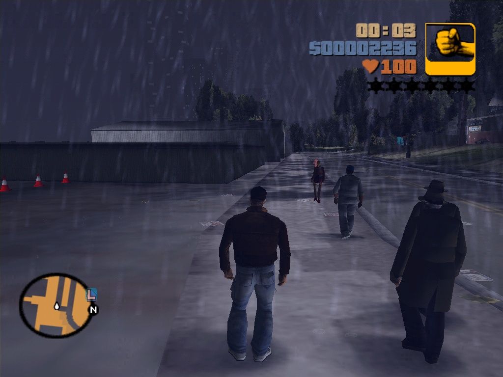 Grand Theft Auto III GTA 3 2001 Microsoft Windows PC CD Rockstar DMA-PC Gamez USA