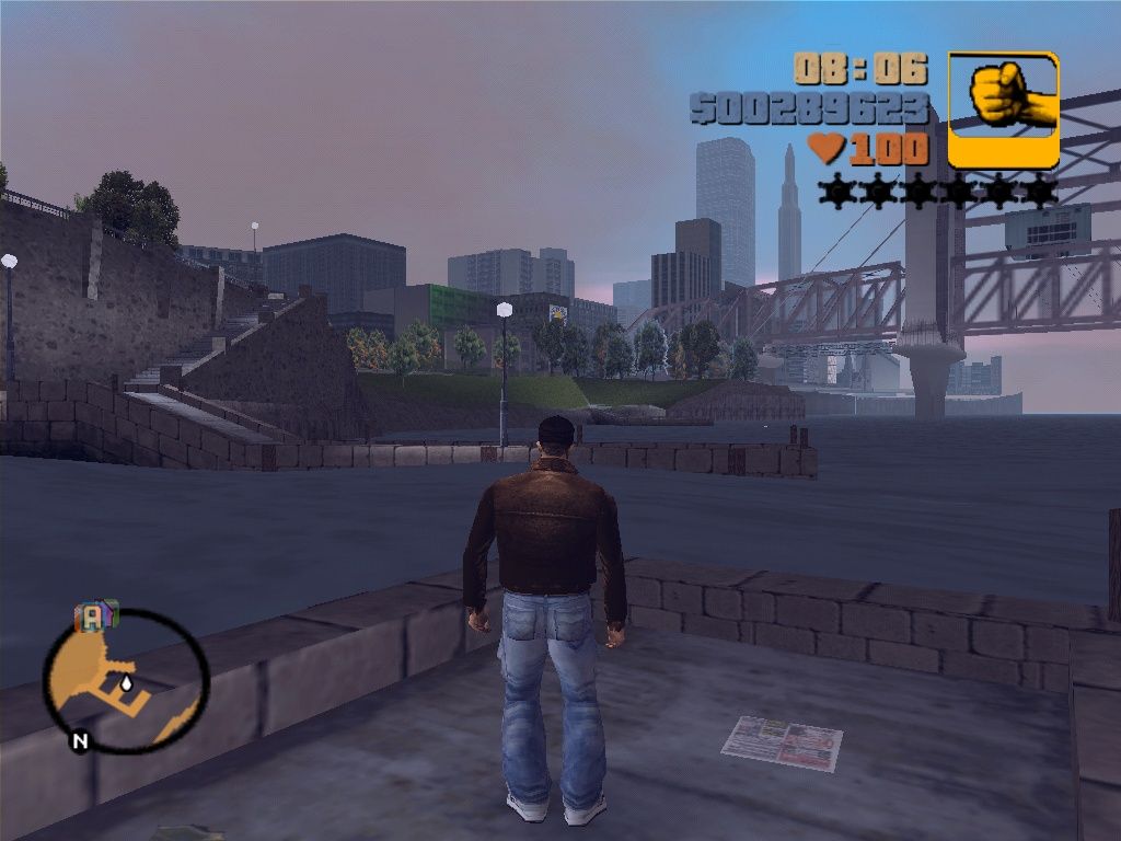 Grand Theft Auto III GTA 3 2001 Microsoft Windows PC CD Rockstar DMA-PC Gamez USA