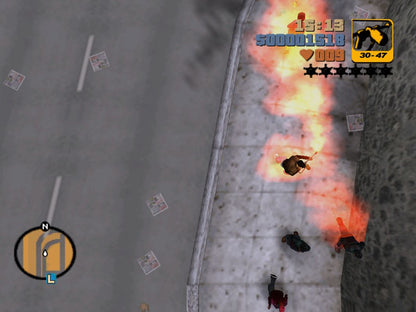 Grand Theft Auto III GTA 3 2001 Microsoft Windows PC CD Rockstar DMA-PC Gamez USA