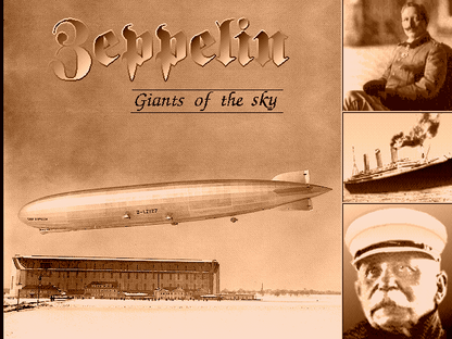 Zeppelin! Microsoft WIndows PC CD-PC Gamez USA