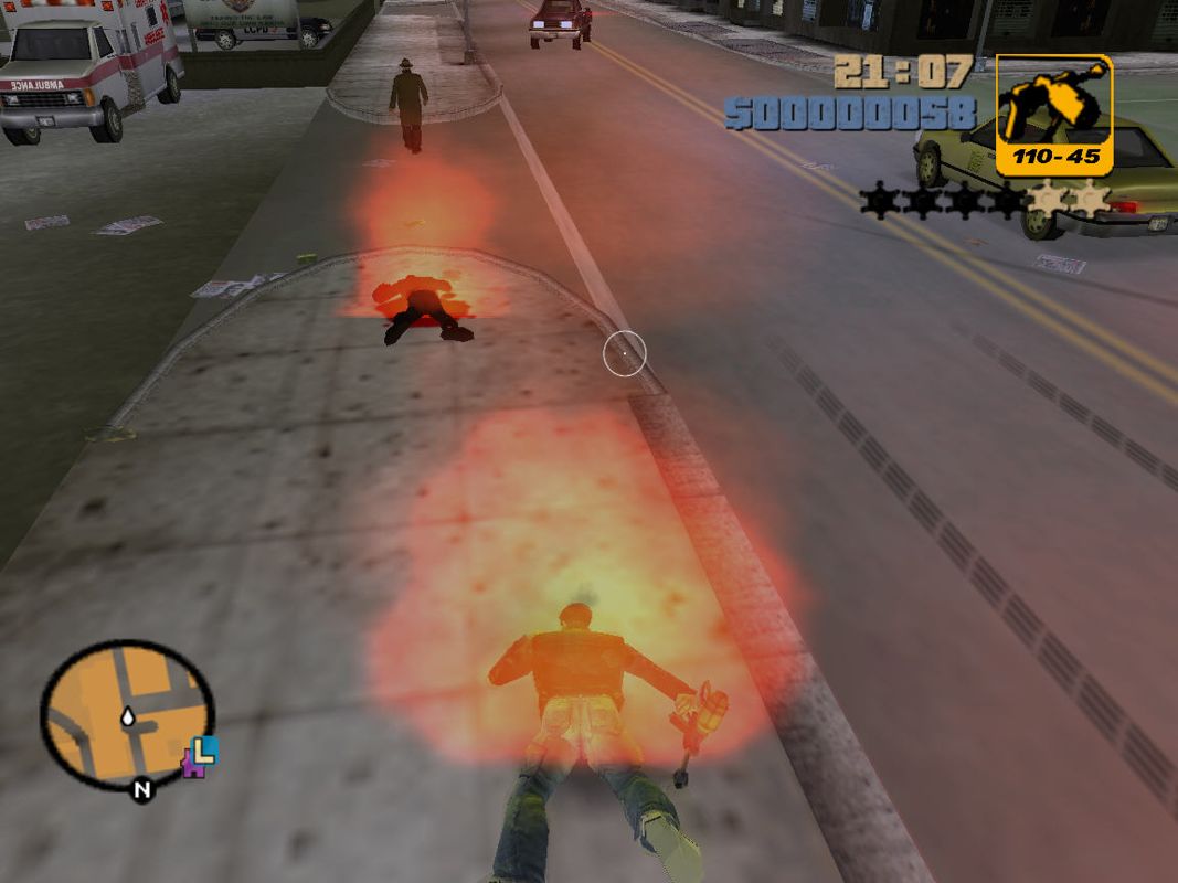 Grand Theft Auto III GTA 3 2001 Microsoft Windows PC CD Rockstar DMA-PC Gamez USA
