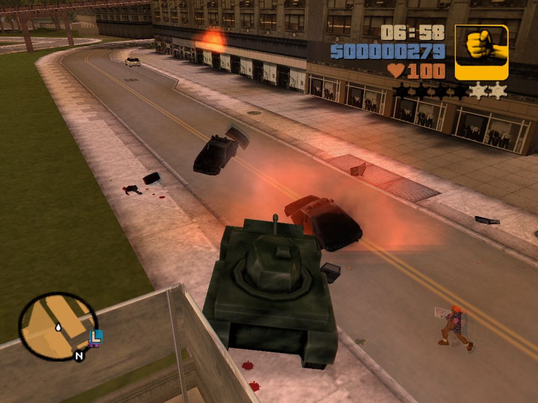 Grand Theft Auto III GTA 3 2001 Microsoft Windows PC CD Rockstar DMA-PC Gamez USA