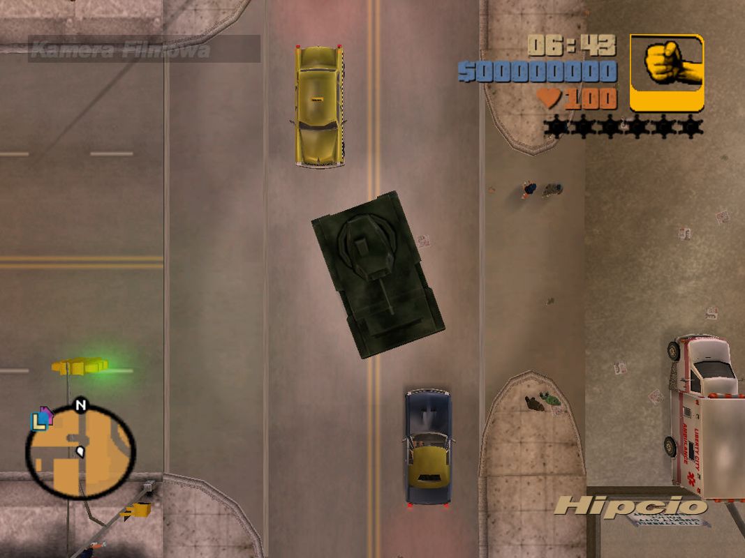 Grand Theft Auto III GTA 3 2001 Microsoft Windows PC CD Rockstar DMA-PC Gamez USA
