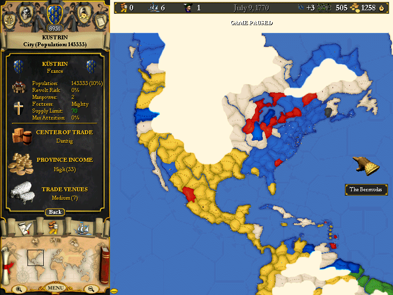 Europa Universalis Microsoft Windows PC CD-PC Gamez USA