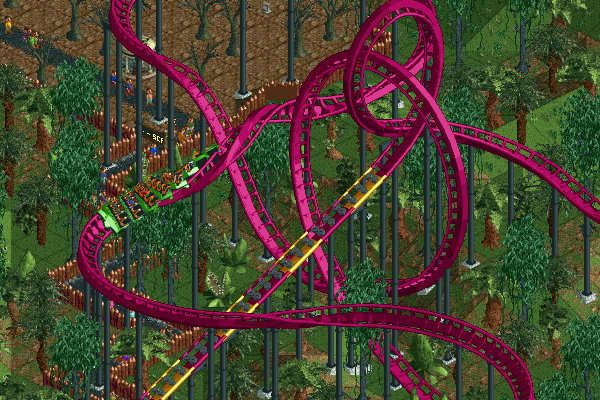 RollerCoaster Tycoon - Corkscrew Follies Microsoft Windows PC CD-PC Gamez USA