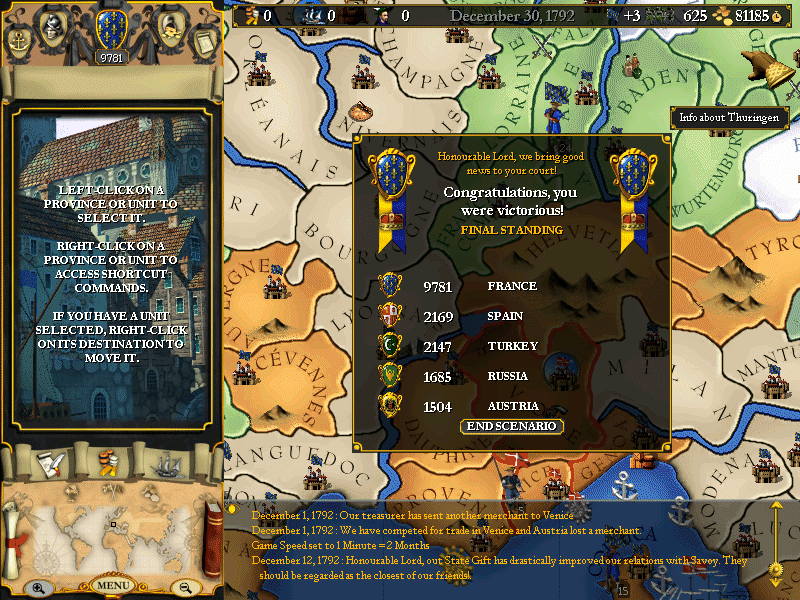 Europa Universalis Microsoft Windows PC CD-PC Gamez USA