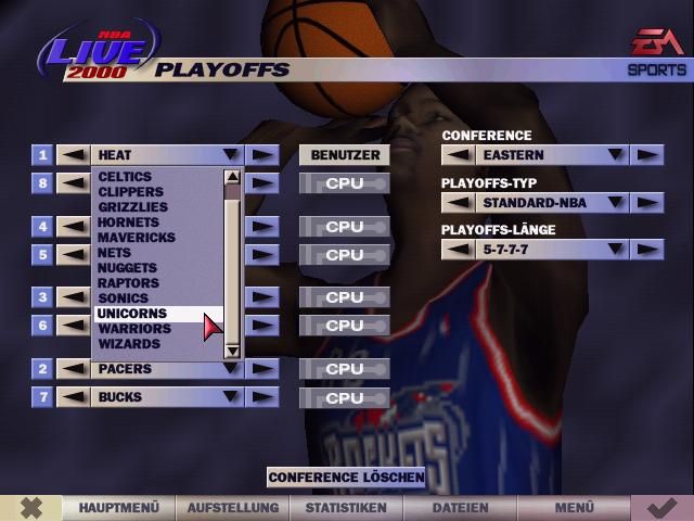 NBA Live 2000 Microsoft Windows PC CD-PC Gamez USA