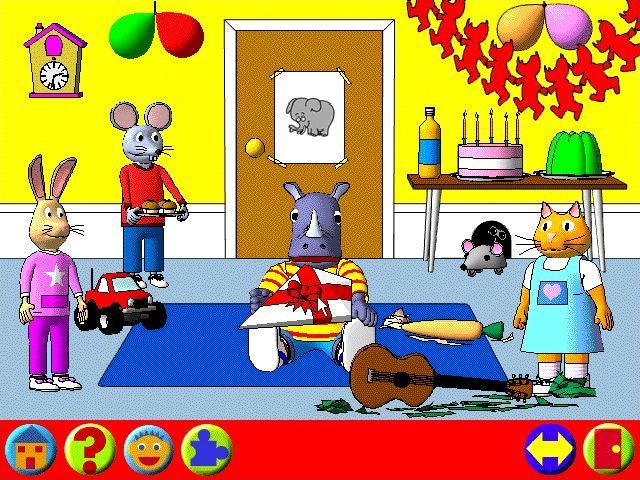 Learning Land 2 - Biff's Birthday Microsoft Windows PC CD-PC Gamez USA