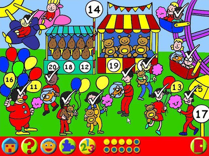Learning Land 3 - At the Funfair Microsoft Windows PC CD-PC Gamez USA
