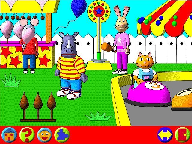 Learning Land 3 - At the Funfair Microsoft Windows PC CD-PC Gamez USA
