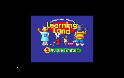 Learning Land 3 - At the Funfair Microsoft Windows PC CD-PC Gamez USA