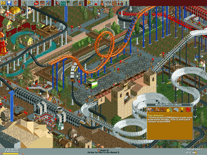 RollerCoaster Tycoon - Loopy Landscapes Microsoft Windows PC CD-PC Gamez USA