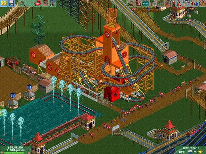 RollerCoaster Tycoon 2 Microsoft Windows PC CD-PC Gamez USA