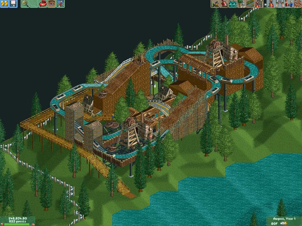 RollerCoaster Tycoon 2 Microsoft Windows PC CD-PC Gamez USA