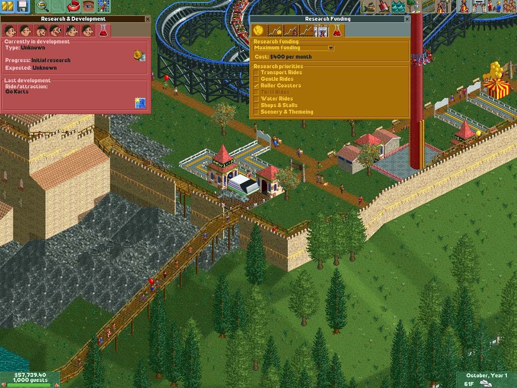 RollerCoaster Tycoon 2 Microsoft Windows PC CD-PC Gamez USA