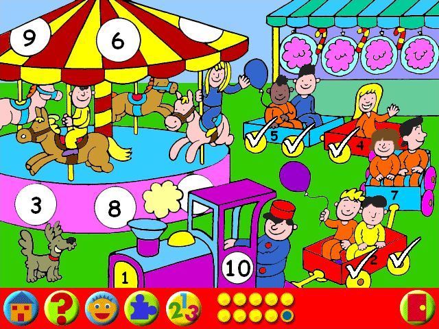 Learning Land 3 - At the Funfair Microsoft Windows PC CD-PC Gamez USA
