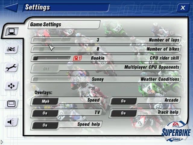 Superbikes 2001 Microsoft Windows PC CD-PC Gamez USA