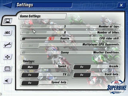 Superbikes 2001 Microsoft Windows PC CD-PC Gamez USA